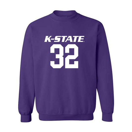 Kansas State - NCAA Football : Evan Cantu - Crewneck Sweatshirt Classic Shersey