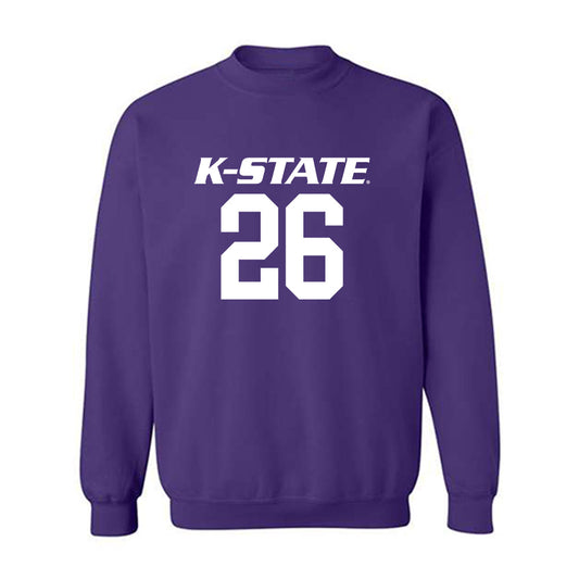 Kansas State - NCAA Baseball : Micah Henson - Classic Shersey Crewneck Sweatshirt-0