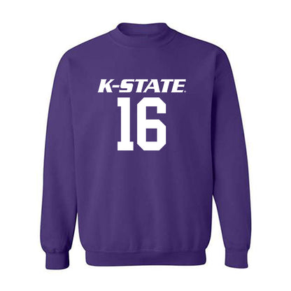 Kansas State - NCAA Football : Mason Olguin - Classic Shersey Crewneck Sweatshirt-0