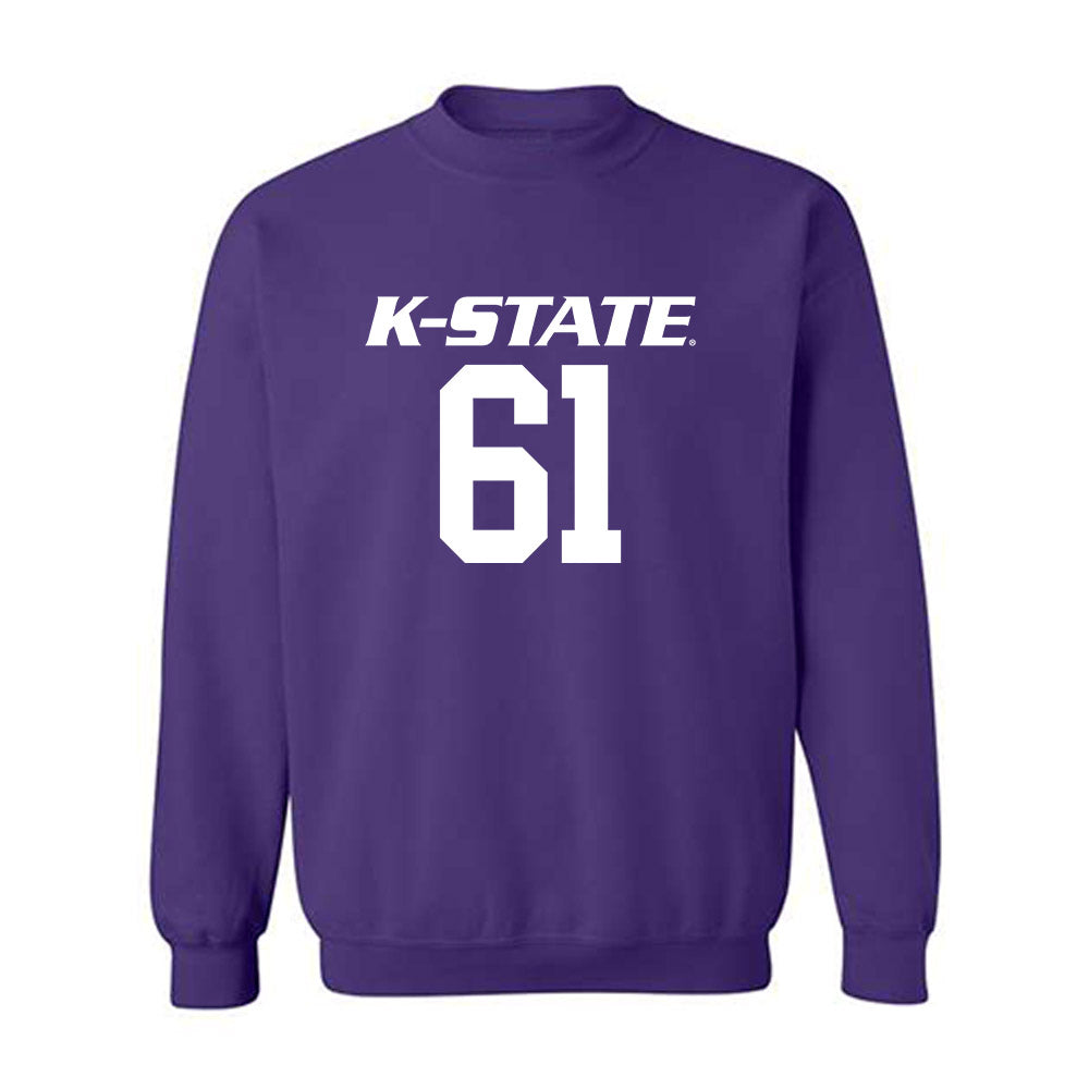 Kansas State - NCAA Baseball : Scott Rienguette - Classic Shersey Crewneck Sweatshirt-0