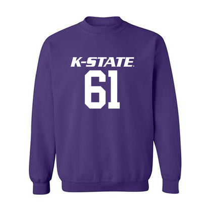 Kansas State - NCAA Baseball : Scott Rienguette - Classic Shersey Crewneck Sweatshirt-0