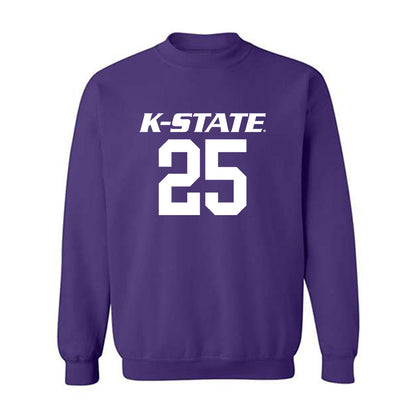 Kansas State - NCAA Football : Zashon Rich - Classic Shersey Crewneck Sweatshirt-0