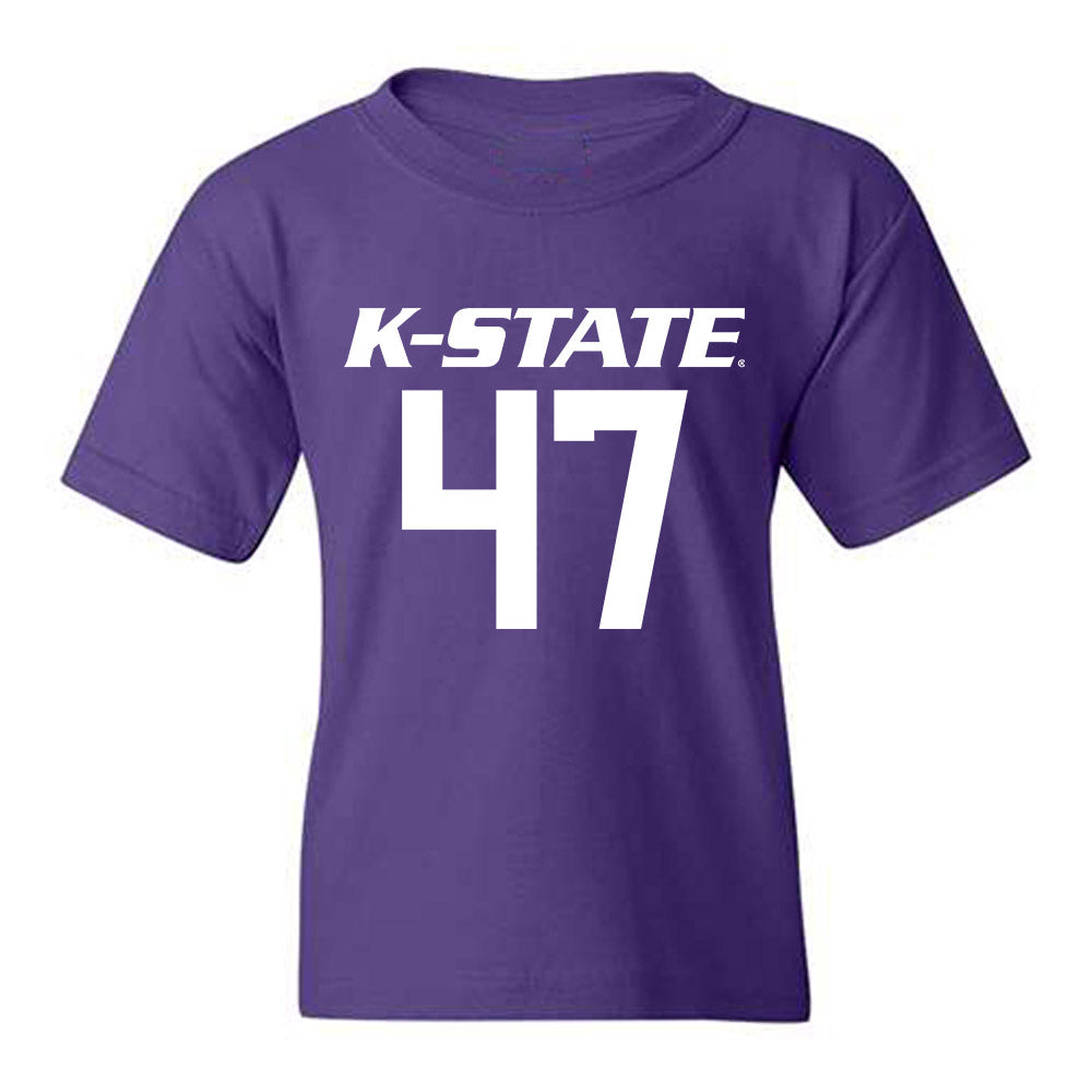 Kansas State - NCAA Baseball : Lincoln Sheffield - Classic Shersey Youth T-Shirt-0