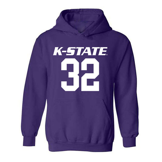 Kansas State - NCAA Football : Evan Cantu - Hooded Sweatshirt Classic Shersey