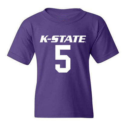 Kansas State - NCAA Women's Basketball : Aniya' Foy - Classic Shersey Youth T-Shirt-0