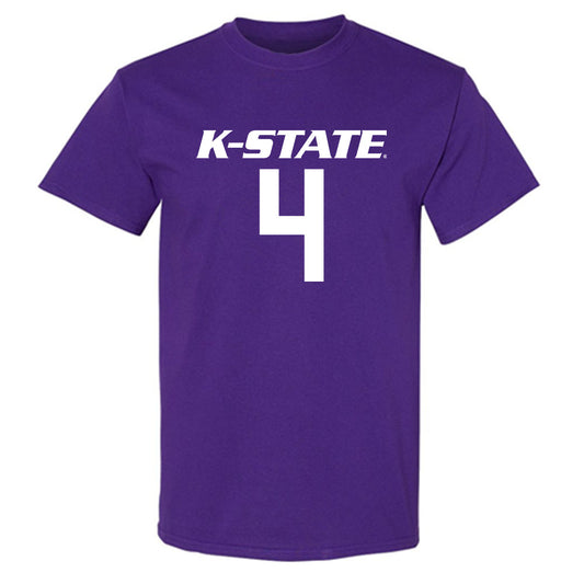 Kansas State - NCAA Women's Basketball : Nastja Claessens - Classic Shersey T-Shirt-0