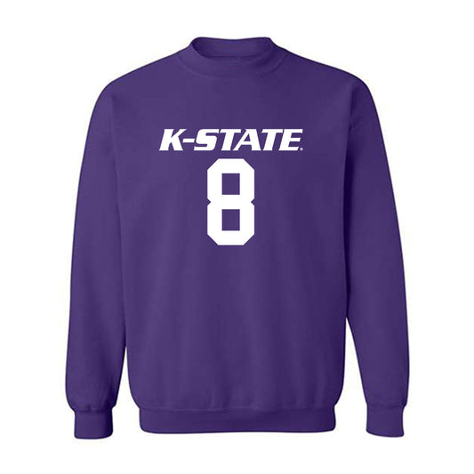 Kansas State - NCAA Football : Simon McClannan - Classic Shersey Crewneck Sweatshirt-0