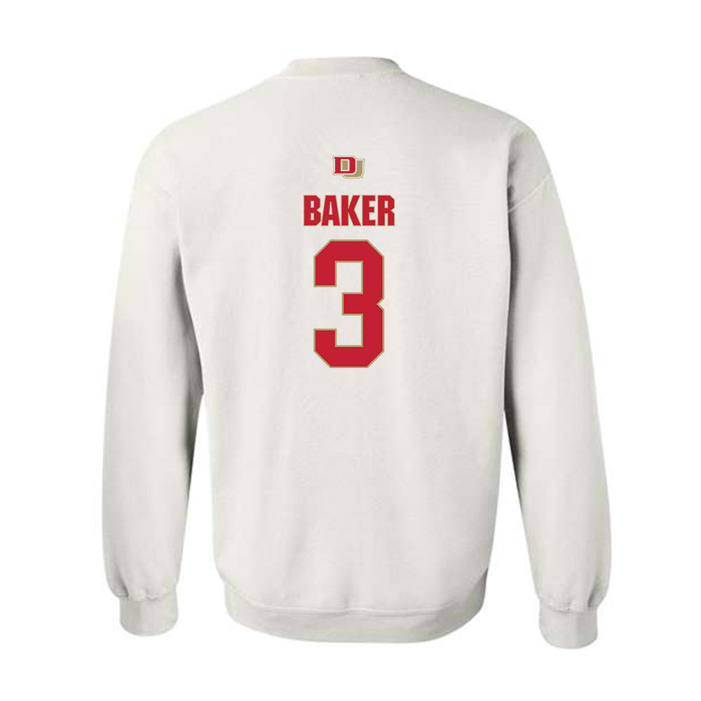 DU - NCAA Women's Basketball : Tori Baker - Classic Shersey Crewneck Sweatshirt-1