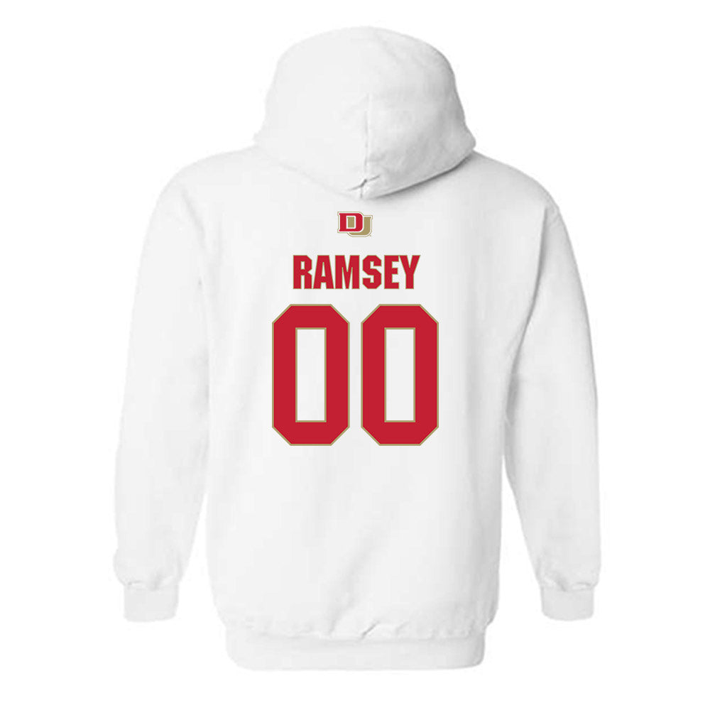 DU - NCAA Men's Lacrosse : Grant Ramsey - Classic Shersey Hooded Sweatshirt-1