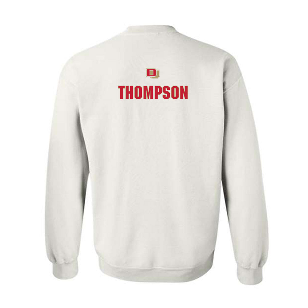 DU - NCAA Women's Gymnastics : Abbie Thompson - Classic Shersey Crewneck Sweatshirt-1