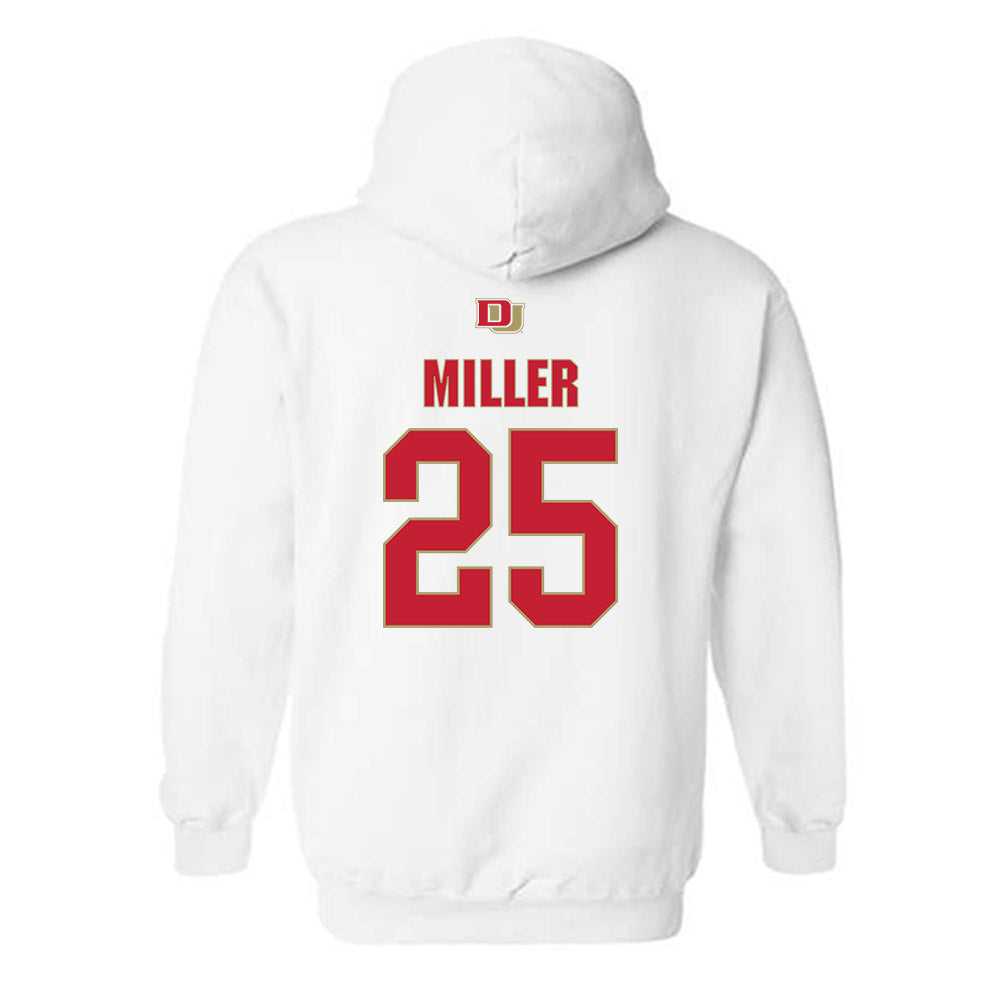 DU - NCAA Women's Soccer : Audrey Miller - Classic Shersey Hooded Sweatshirt-1