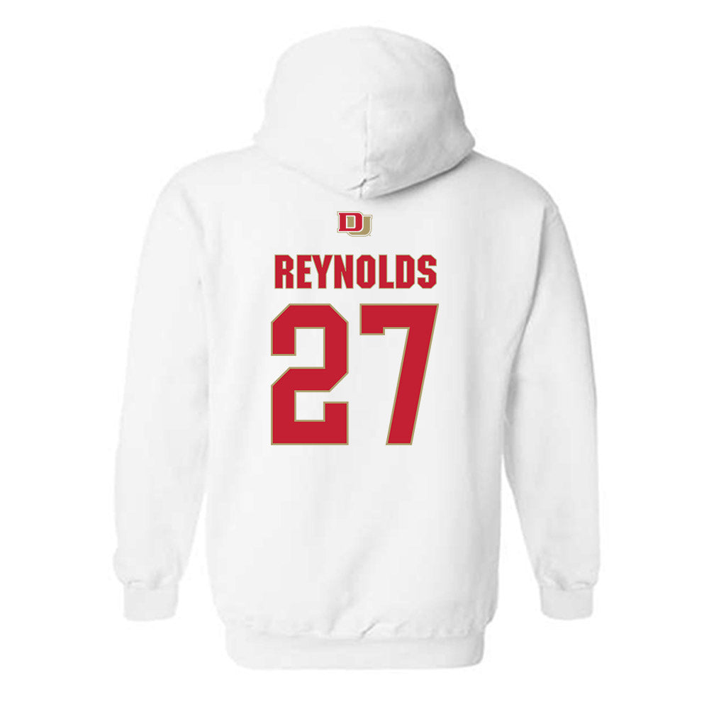 DU - NCAA Men's Lacrosse : Gordon Reynolds - Classic Shersey Hooded Sweatshirt-1