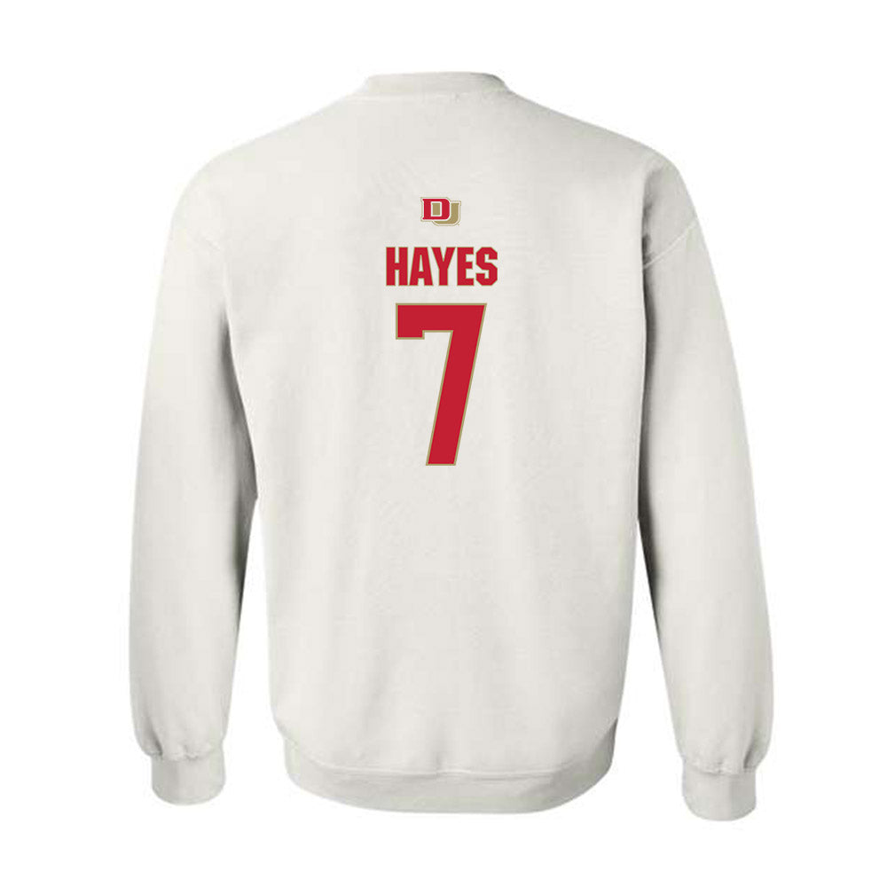 DU - NCAA Men's Lacrosse : William Hayes - Classic Shersey Crewneck Sweatshirt-1