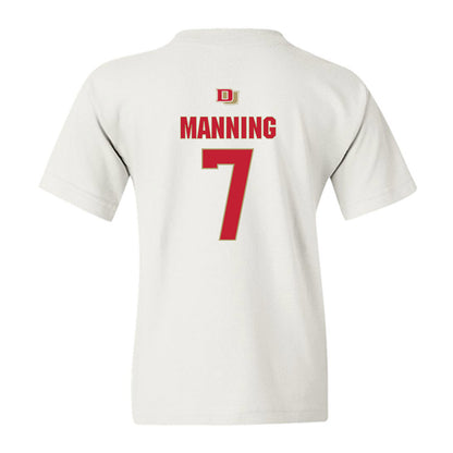 DU - NCAA Men's Lacrosse : Noah Manning - Classic Shersey Youth T-Shirt-1