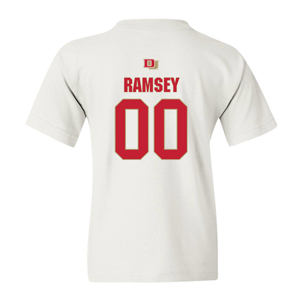 DU - NCAA Men's Lacrosse : Grant Ramsey - Classic Shersey Youth T-Shirt-1
