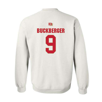 DU - NCAA Men's Ice Hockey : Boston Buckberger - Classic Shersey Crewneck Sweatshirt-1