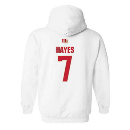 DU - NCAA Men's Lacrosse : William Hayes - Classic Shersey Hooded Sweatshirt-1