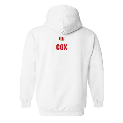 DU - NCAA Men's Swimming & Diving : Nathan Cox - Classic Shersey Hooded Sweatshirt-1