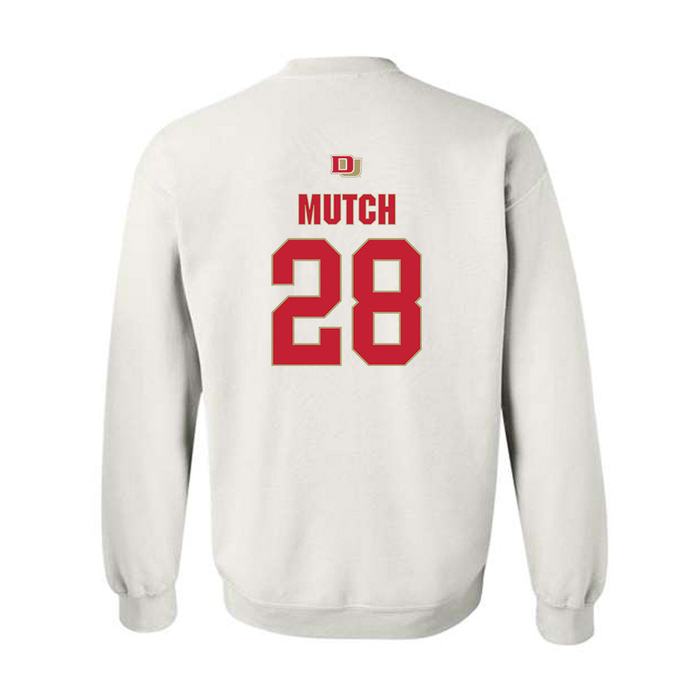 DU - NCAA Women's Lacrosse : Karleigh Mutch - Classic Shersey Crewneck Sweatshirt-1