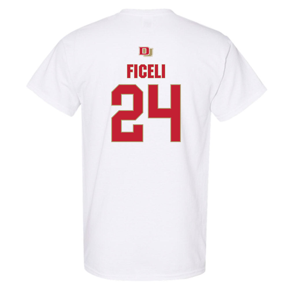 DU - NCAA Men's Lacrosse : Luke Ficeli - Classic Shersey T-Shirt-1