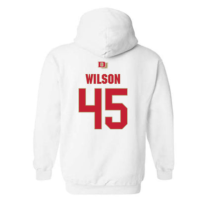 DU - NCAA Women's Lacrosse : Raegan Wilson - Classic Shersey Hooded Sweatshirt-1