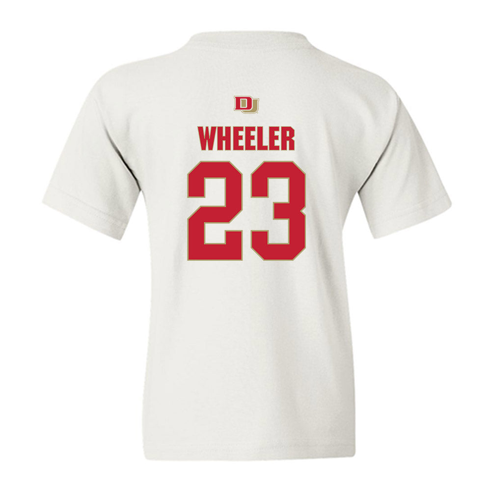 DU - NCAA Men's Soccer : Blake Wheeler - Classic Shersey Youth T-Shirt-1