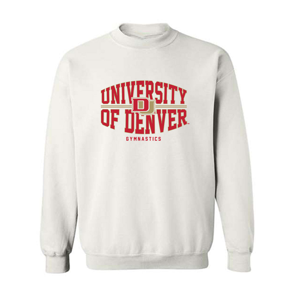 DU - NCAA Women's Gymnastics : Mia Hebinck - Classic Shersey Crewneck Sweatshirt-0
