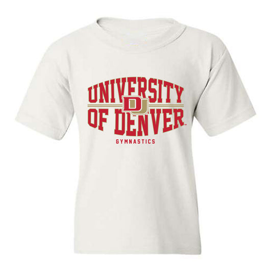 DU - NCAA Women's Gymnastics : Ashley Gallen - Classic Shersey Youth T-Shirt-0