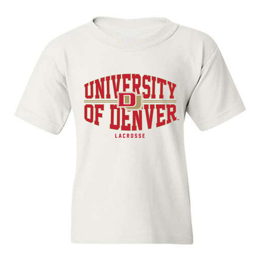 DU - NCAA Men's Lacrosse : Grant Ramsey - Classic Shersey Youth T-Shirt-0
