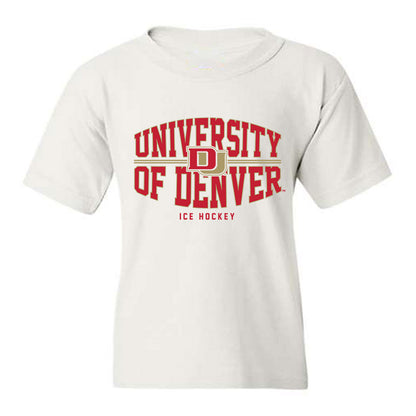 DU - NCAA Men's Ice Hockey : Boston Buckberger - Classic Shersey Youth T-Shirt-0