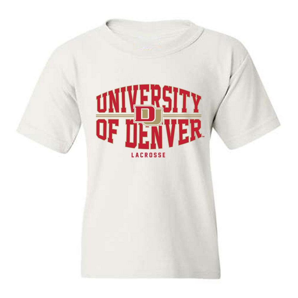 DU - NCAA Men's Lacrosse : William Hayes - Classic Shersey Youth T-Shirt-0
