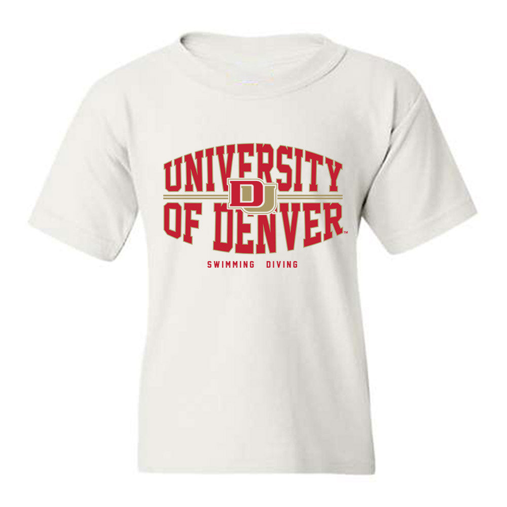 DU - NCAA Women's Swimming & Diving : Anais Montibert - Classic Shersey Youth T-Shirt-0
