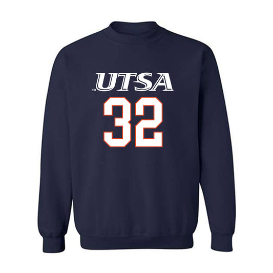 UTSA - NCAA Women's Basketball : Jordyn Jenkins - Sports Shersey Crewneck Sweatshirt-0