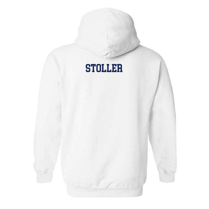 Marquette - NCAA Women's Track & Field : Marley Stoller - Generic Shersey Hooded Sweatshirt-1