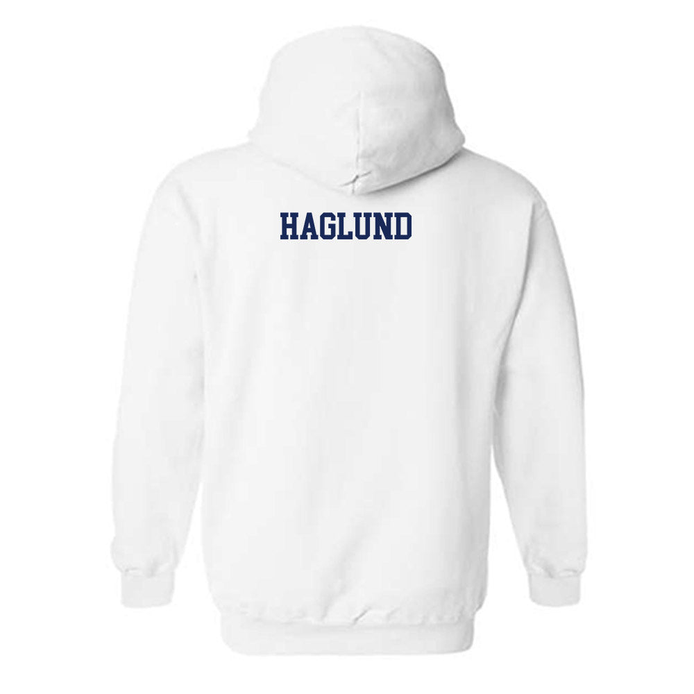 Marquette - NCAA Women's Track & Field : Paige Haglund - Generic Shersey Hooded Sweatshirt-1