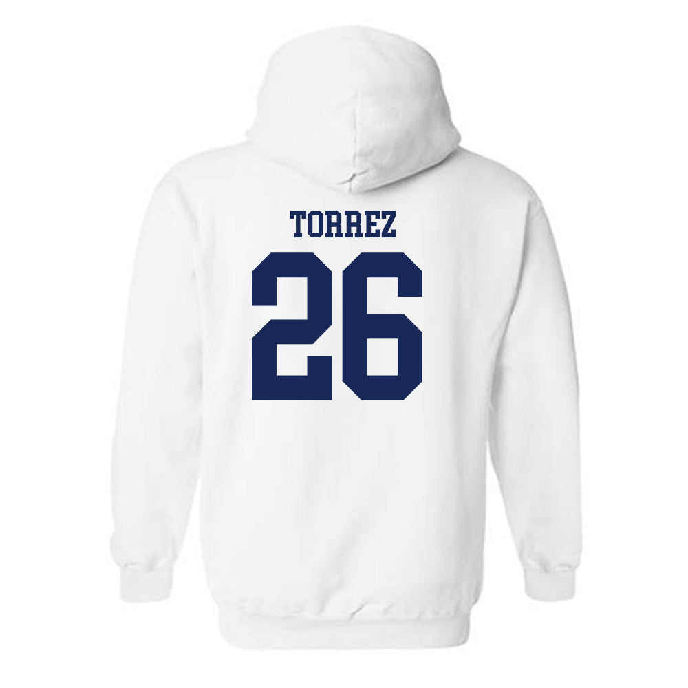 Marquette - NCAA Men's Soccer : Hudson Torrez - Generic Shersey Hooded Sweatshirt-1