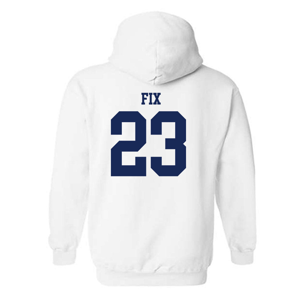Marquette - NCAA Women's Soccer : Emily Fix - Generic Shersey Hooded Sweatshirt-1
