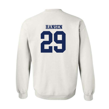 Marquette - NCAA Women's Lacrosse : Megan Hansen - Generic Shersey Crewneck Sweatshirt-1