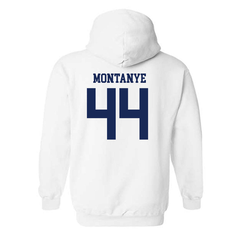 Marquette - NCAA Men's Lacrosse : Luke Montanye - Generic Shersey Hooded Sweatshirt-1