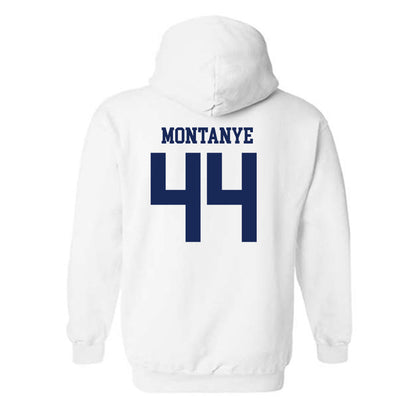 Marquette - NCAA Men's Lacrosse : Luke Montanye - Generic Shersey Hooded Sweatshirt-1