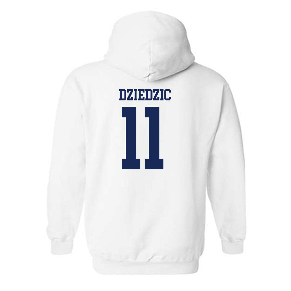 Marquette - NCAA Women's Soccer : Paige Dziedzic - Generic Shersey Hooded Sweatshirt-1