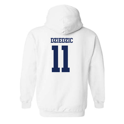 Marquette - NCAA Women's Soccer : Paige Dziedzic - Generic Shersey Hooded Sweatshirt-1