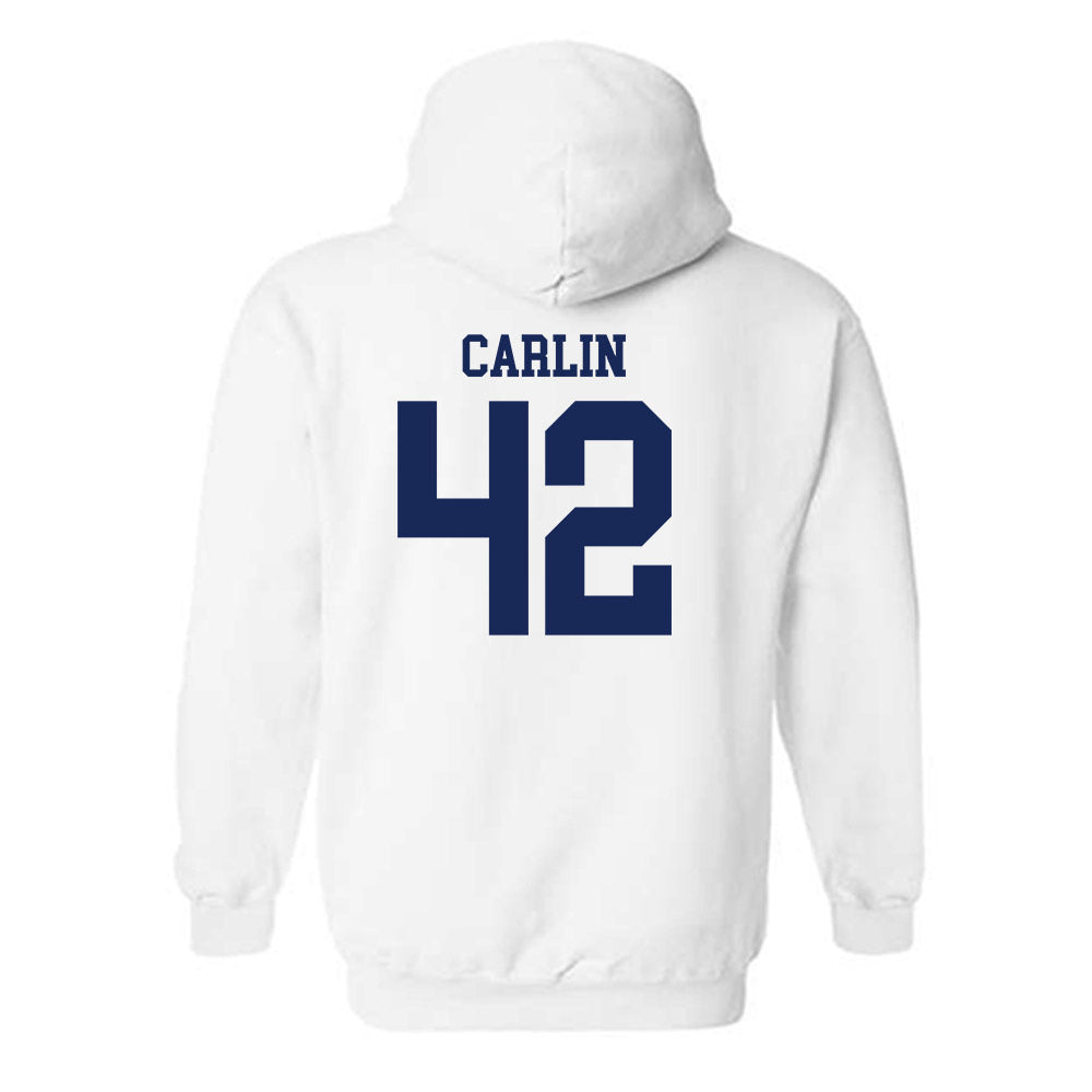 Marquette - NCAA Women's Lacrosse : Annabel Carlin - Generic Shersey Hooded Sweatshirt-1