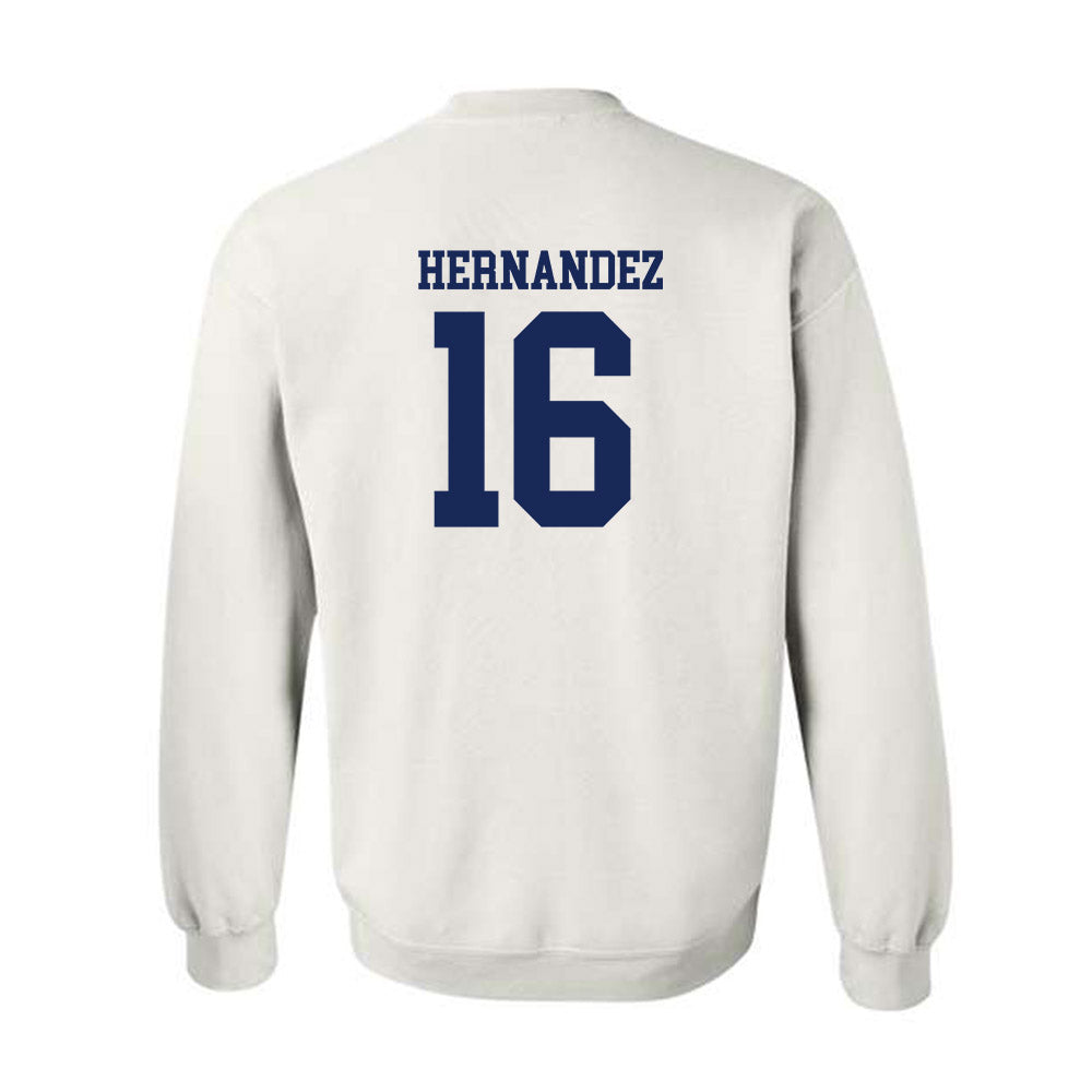 Marquette - NCAA Women's Soccer : Olivia Hernandez - Generic Shersey Crewneck Sweatshirt-1