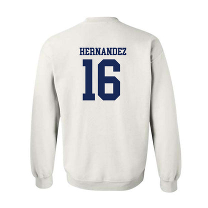 Marquette - NCAA Women's Soccer : Olivia Hernandez - Generic Shersey Crewneck Sweatshirt-1