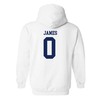 Marquette - NCAA Men's Basketball : Nigel James - Generic Shersey Hooded Sweatshirt-1