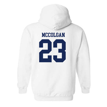 Marquette - NCAA Men's Lacrosse : PJ McColgan - Generic Shersey Hooded Sweatshirt-1