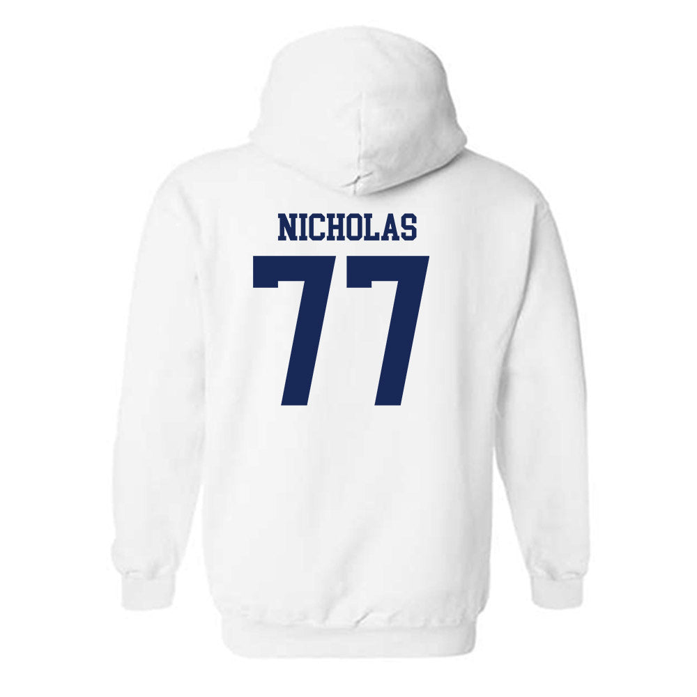 Marquette - NCAA Men's Lacrosse : Brady Nicholas - Generic Shersey Hooded Sweatshirt