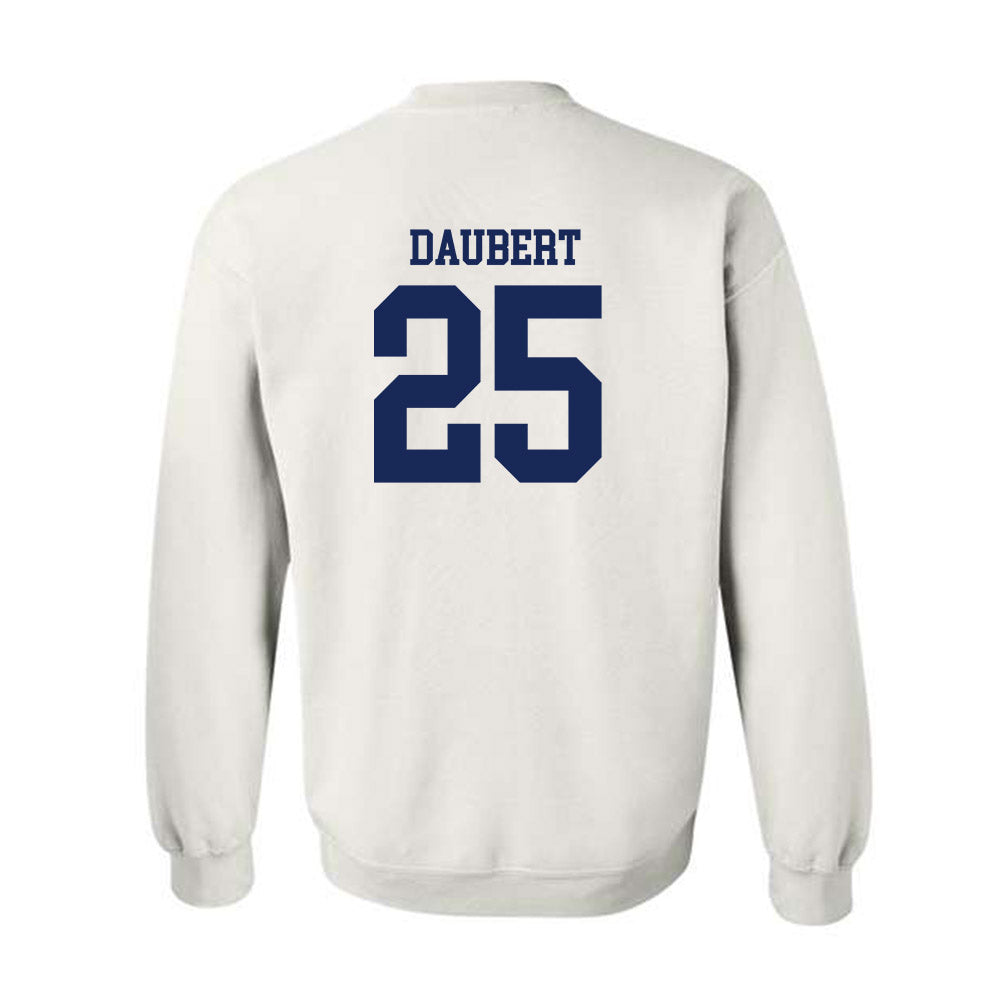 Marquette - NCAA Men's Lacrosse : Justin Daubert - Generic Shersey Crewneck Sweatshirt-1