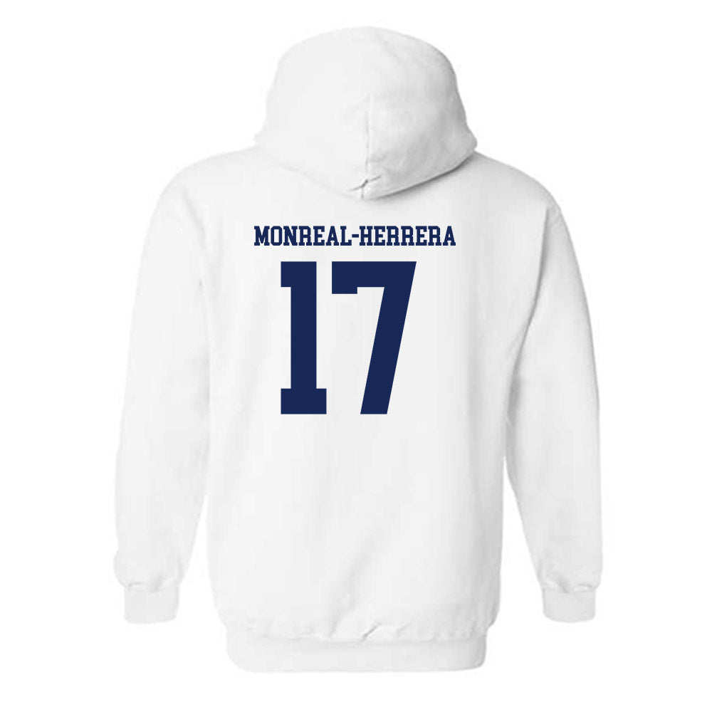 Marquette - NCAA Men's Soccer : Jonathan Monreal-Herrera - Generic Shersey Hooded Sweatshirt-1